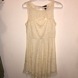 Cream Formal Dress